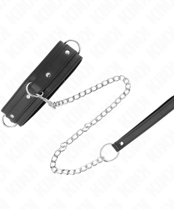 Visão alternativa de KINK - COLAR COM TRELA 65 CM 3 ANÉIS MODELO 1 AJUSTÁVEL 38-49 CM X 5 CM