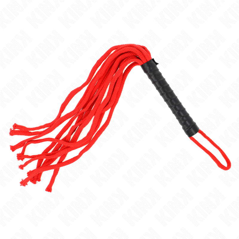 KINK - CHICOTE DE CORDA ROJO 56 CM - Image 2