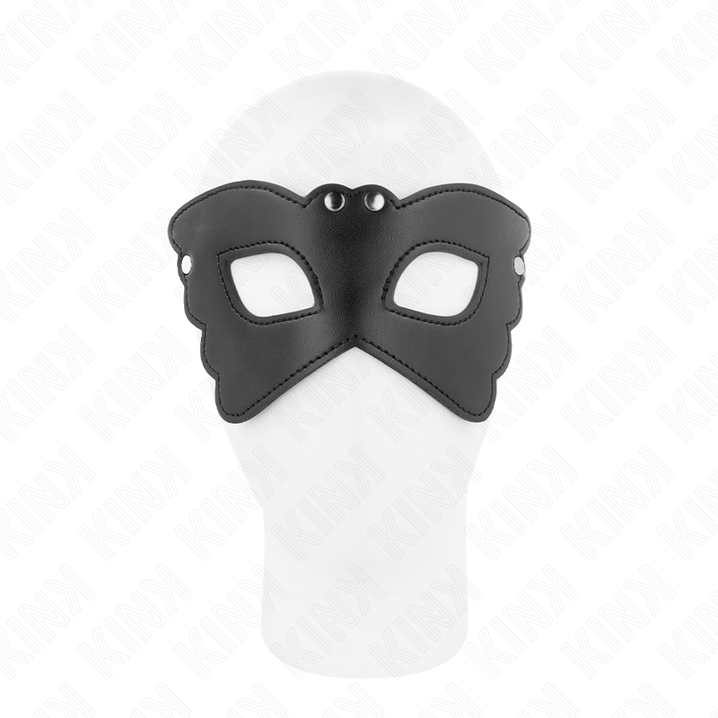 KINK - MÁSCARA DE COURO FORMA DE BORBOLETA 20 x 9 CM - Imagem 3