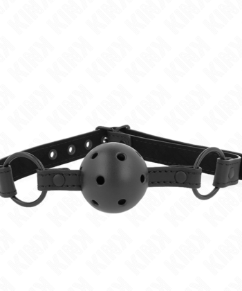 Visão alternativa de KINK - BOLA NEOPRENE 4,5 CM MORDAÇA 63,5 X 2 CM AJUSTÁVEL 41 X 59 CM