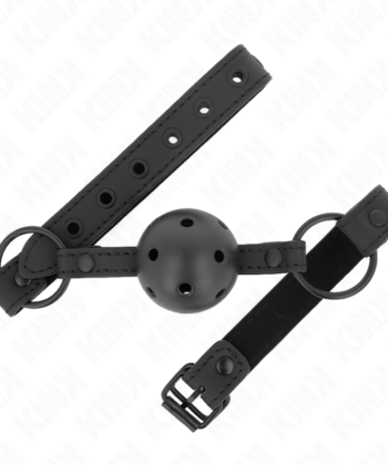 KINK - BOLA NEOPRENE 4,5 CM MORDAÇA 63,5 X 2 CM AJUSTÁVEL 41 X 59 CM