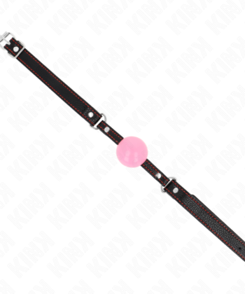 Visão alternativa de KINK - BOLA OURO ROSA 4 CM MORDAÇA 60 x 2 CM
