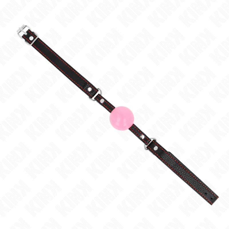 KINK - BOLA OURO ROSA 4 CM MORDAÇA 60 x 2 CM - Imagem 2