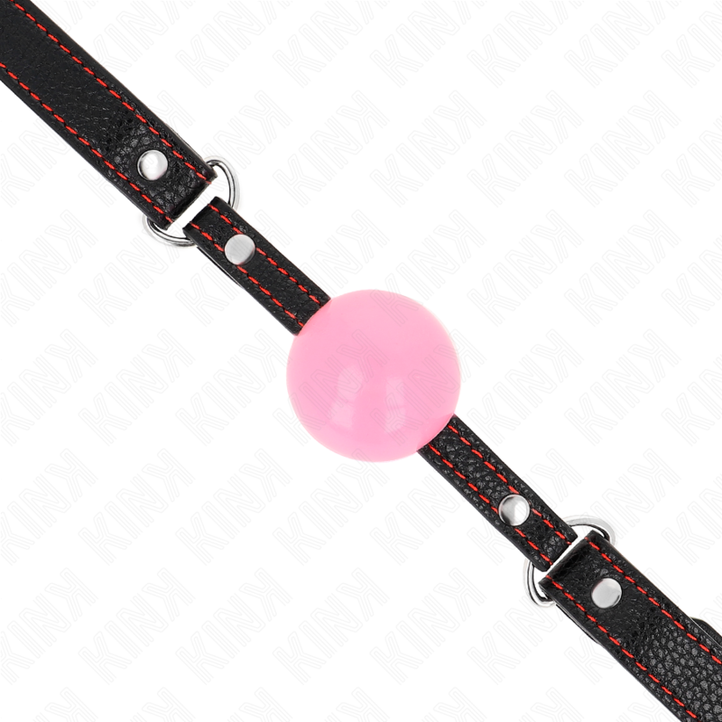 KINK - BOLA OURO ROSA 4 CM MORDAÇA 60 x 2 CM - Imagem 4