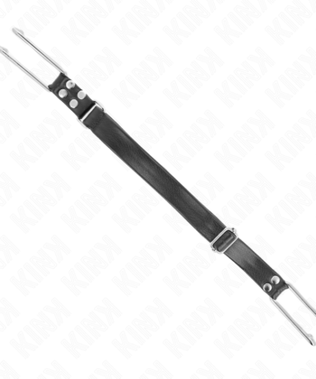 KINK - MORDAÇA DE GANCHO DE METAL AJUSTÁVEL 36-52 CM