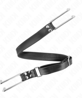 Visão alternativa de KINK - MORDAÇA DE GANCHO DE METAL AJUSTÁVEL 36-52 CM