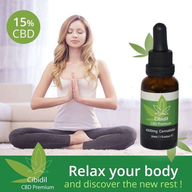 500 COSMETICS - CIBIDIL ÓLEO RELAXANTE CBD 15% 30 ML - Image 3