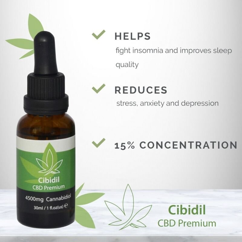 500 COSMETICS - CIBIDIL ÓLEO RELAXANTE CBD 15% 30 ML - Image 2