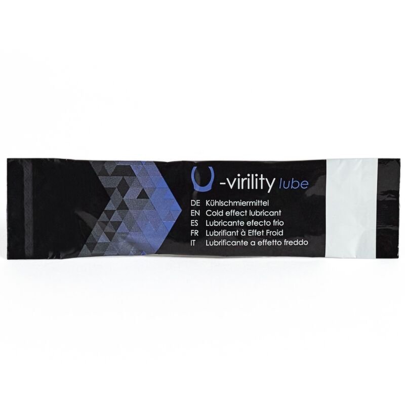 500 COSMETICS - U-VIRILITY LUBE LUBRIFICANTE EFEITO FRIO 10 X 5 ML - Image 3