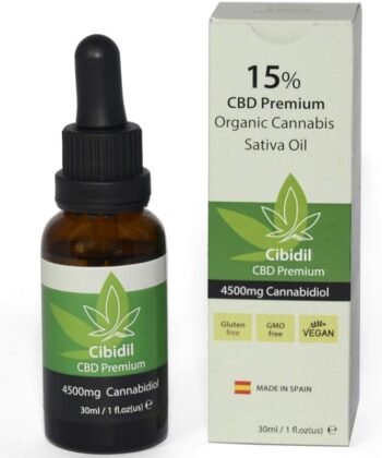 500 COSMETICS - CIBIDIL ÓLEO RELAXANTE CBD 15% 30 ML
