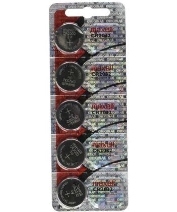 MAXELL - BATERIA LITIO CR2032 3V - 5 UNIDADES