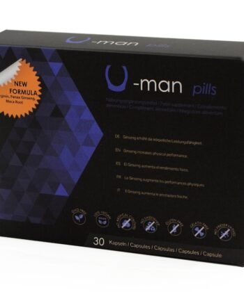 Visão alternativa de 500 COSMETICS - U-MAN AUMENTA O TAMANHO DO PÊNIS E A POTÊNCIA SEXUAL - 30 CÁPSULAS