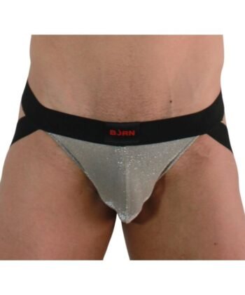 Visão alternativa de BURN - 001 JOCK BRILLANTE BEIGE / NEGRO S
