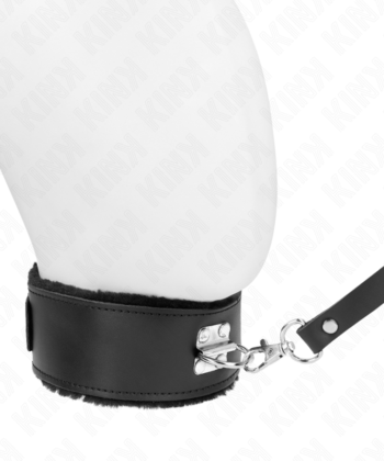 Visão alternativa de KINK - COLAR COM CINTO 116 CM COM ALÇA DE COURO PRETA AJUSTÁVEL 40-48 CM X 6 CM