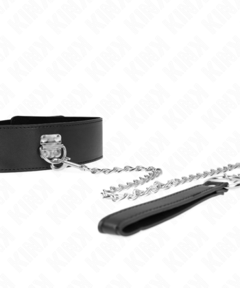Visão alternativa de KINK - COLAR COM CINTO 65 CM COM ALÇA LARGA PRETA AJUSTÁVEL 33,5-41 CM X 5 CM
