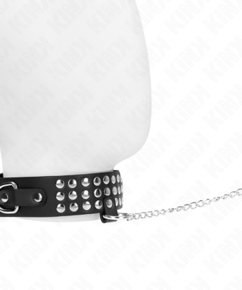 KINK - COLAR COM ALÇA 65 CM COM BRILHANTE AJUSTÁVEL 37-42 CM X 5,3 CM