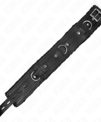 Visão alternativa de KINK - COLAR COM TRELA 65 CM COM RESTRIÇÕES PRETO 36-42 CM X 5,5 CM