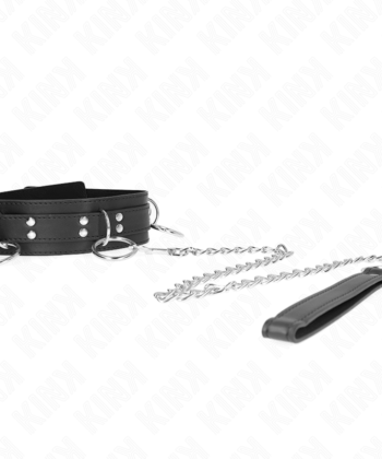 Visão alternativa de KINK - COLAR DE ESCRAVIDÃO DE 3 ANÉIS COM ALÇA 80 CM 53 X 5 CM