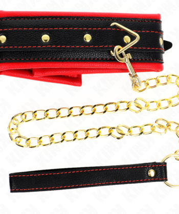 Visão alternativa de KINK - COLAR COM ESPONJA ALÇA DE IMITAÇÃO DE COURO MODELO 2 AJUSTÁVEL 37-54 CM X 3 CM