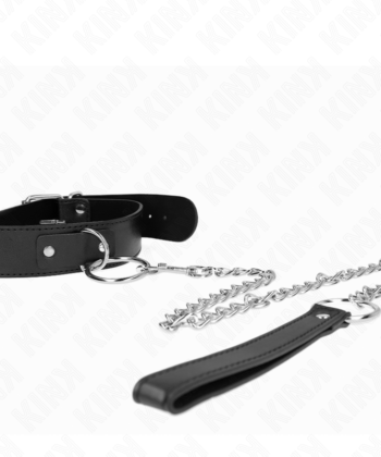 Visão alternativa de KINK - COLAR MODELO BÁSICO COM TRELA MODELO 4 AJUSTÁVEL 36-43 CM