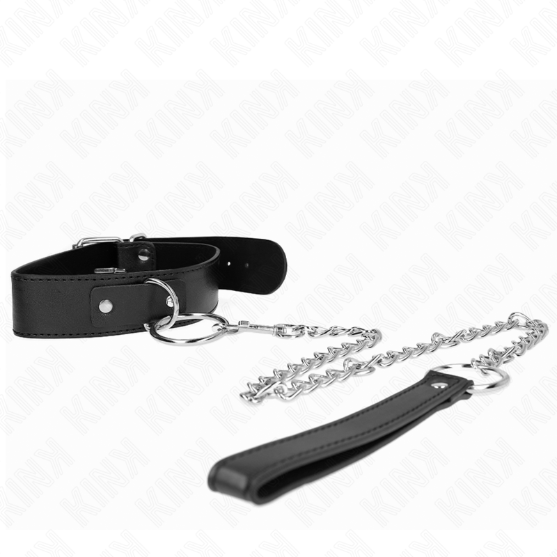 KINK - COLAR MODELO BÁSICO COM TRELA MODELO 4 AJUSTÁVEL 36-43 CM - Imagem 2