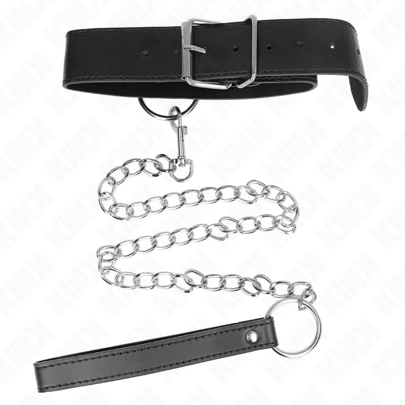 KINK - COLAR MODELO BÁSICO COM TRELA MODELO 4 AJUSTÁVEL 36-43 CM - Imagem 5