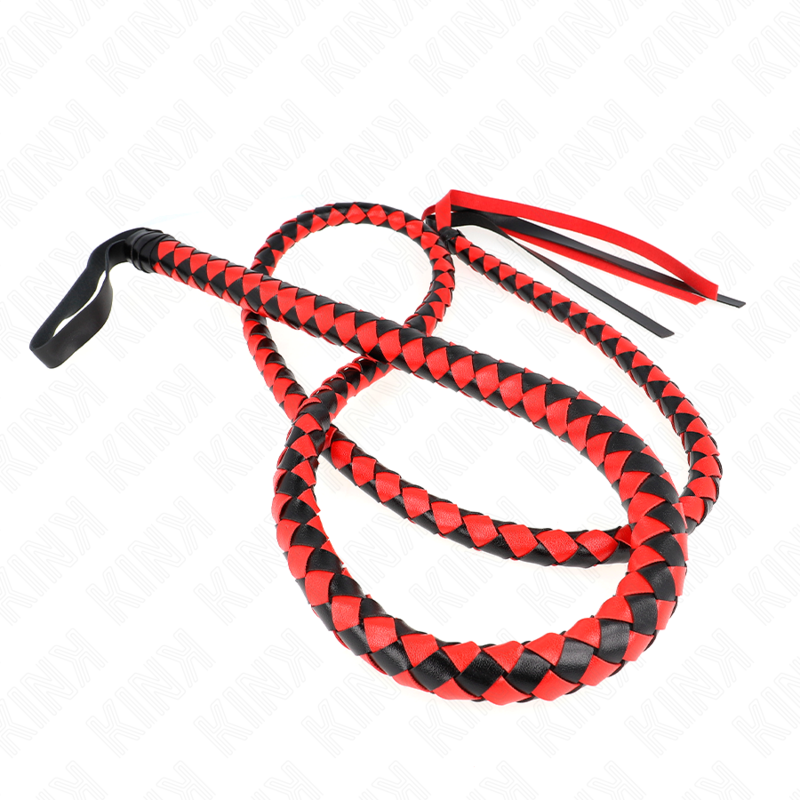 KINK - CHICOTE DE SERPENTE LONGO VERMELHO 210 CM - Image 4