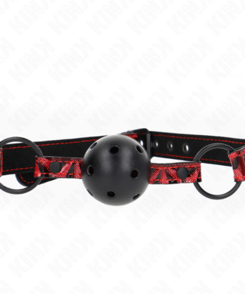KINK - BOLA PADRÃO DIAMANTE 4,5 CM GAG MODELO 2 64,5 CM AJUSTÁVEL 42-60 CM