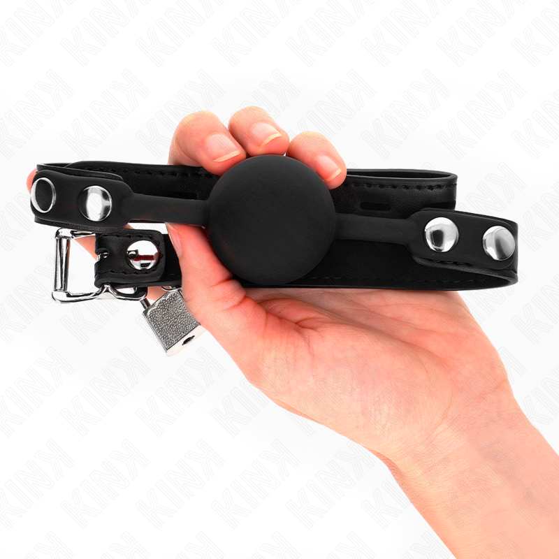 KINK - MODELO 1 BOLA SILICONE 4 CM MAG COM FECHADURA 60 x 2 CM - Imagem 3