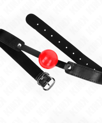 Visão alternativa de KINK - BOLA TPE MACIA 4 CM GAG MODELO 1 66 x 2,5 CM AJUSTÁVEL 41-61 CM