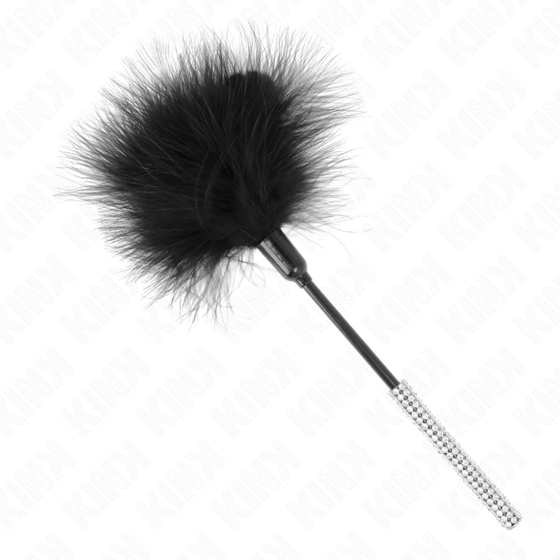 KINK - PENAS DE CÓCEGAS COM CABO DE Strass 27 CM - Image 2