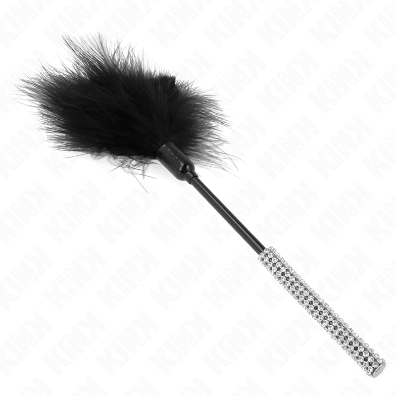 KINK - PENAS DE CÓCEGAS COM CABO DE Strass 27 CM - Image 5
