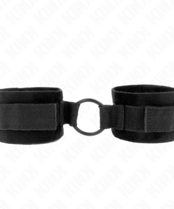 Visão alternativa de KINK - ALGEMAS DE PELE INICIANTE 25 CM COM O-RING 4 CM PRETO AJUSTÁVEL 15-25 CM