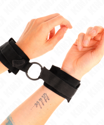 KINK - ALGEMAS DE PELE INICIANTE 25 CM COM O-RING 4 CM PRETO AJUSTÁVEL 15-25 CM