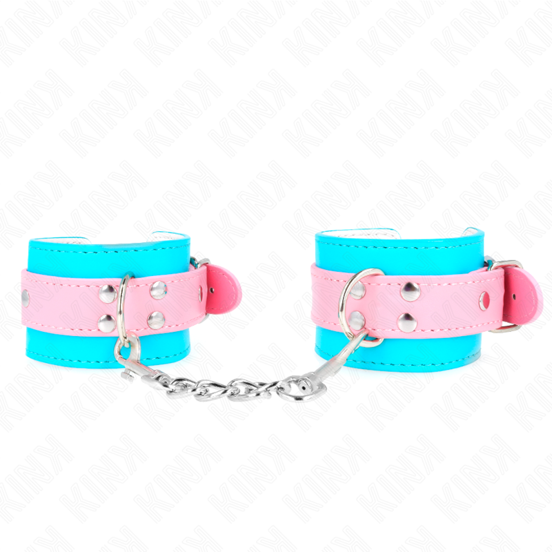 KINK - PULSO BONITO AZUL / ROSA AJUSTÁVEL 16-28 CM X 5 CM - Imagem 2