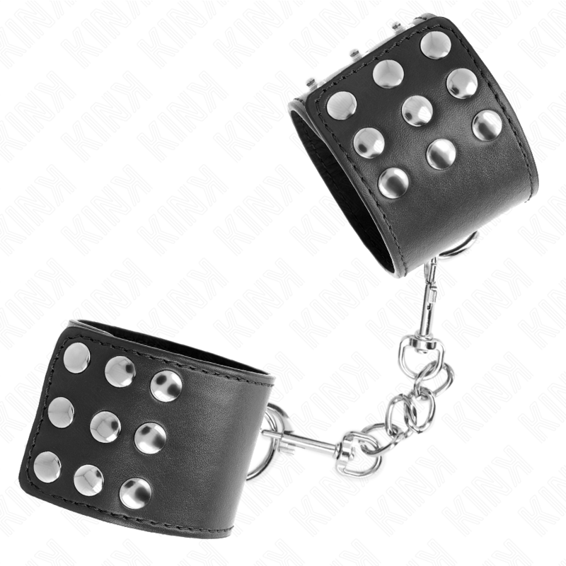 KINK - PULSO COM SNAP FASTEN PRETO AJUSTÁVEL 19-24 CM X 5,5 CM - Imagem 2