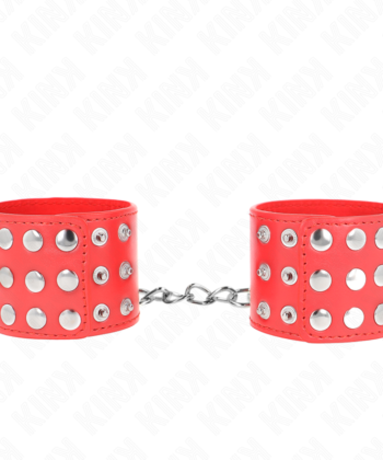 Visão alternativa de KINK - PULSO COM SNAP FASTEN VERMELHO AJUSTÁVEL 19-24 CM X 5,5 CM
