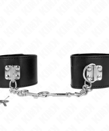 Visão alternativa de KINK - PULSO COM FECHO DE CADEADO PRETO AJUSTÁVEL 16-23 CM X 5,5 CM