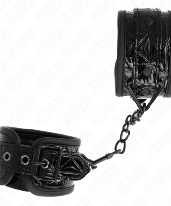 Visão alternativa de KINK - PULSO PADRÃO DIAMANTE PRETO AJUSTÁVEL 17-26 CM X 5,5 CM