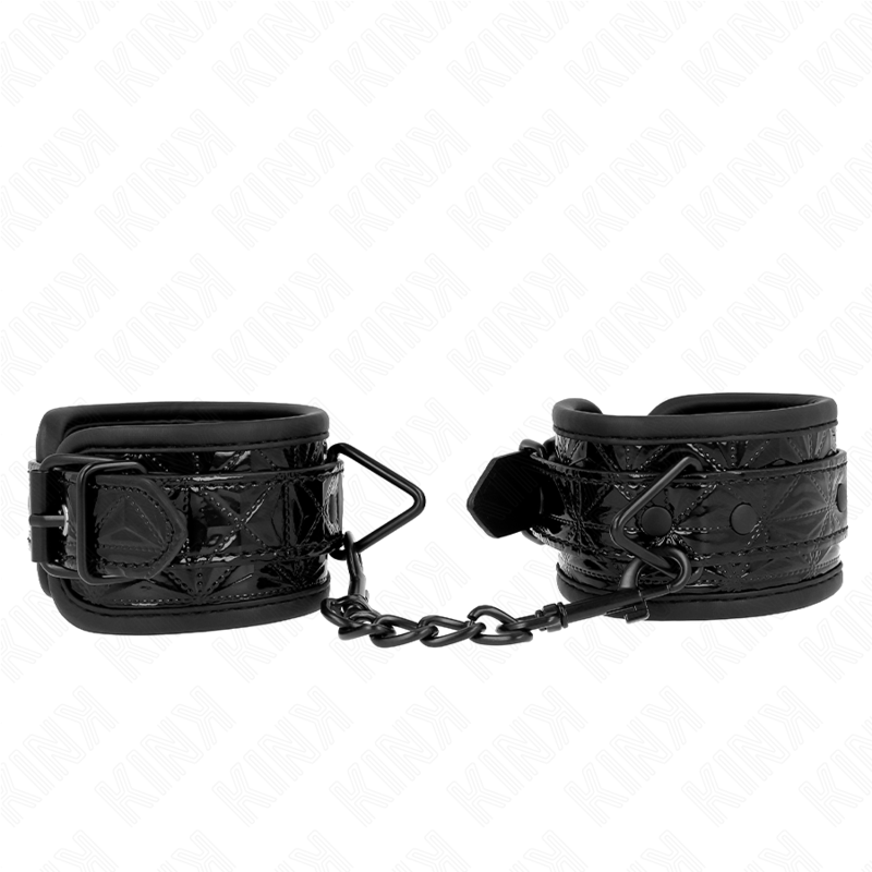 KINK - PULSO PADRÃO DIAMANTE PRETO AJUSTÁVEL 17-26 CM X 5,5 CM - Imagem 4