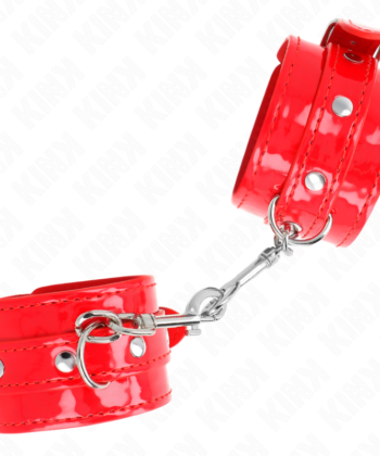 Visão alternativa de KINK - PUNHOS DE MÃO BRILHANTE VERMELHO AJUSTÁVEL 23-33 CM