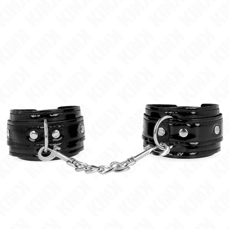 KINK - PUNHOS DE PULSO DE NEOPRENE BRILHANTE AJUSTÁVEIS 17-24 CM X 4,5 CM - Image 4