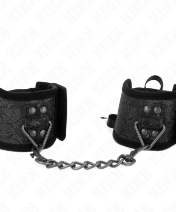 Visão alternativa de KINK - PULSO SCANDAL DETALHES DE RENDA PRETA 24,5 CM X 6,5 CM