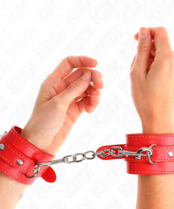 KINK - PULSO FINO VERMELHO AJUSTÁVEL 21-33 CM