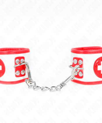 Visão alternativa de KINK - MINI PUNHOS DE ENFERMEIRA AJUSTÁVEIS 18-23 CM X 5 CM