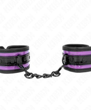 Visão alternativa de KINK - PUNHOS DE NEOPRENE ROXO CLARO AJUSTÁVEIS 21-28 CM X 5 CM
