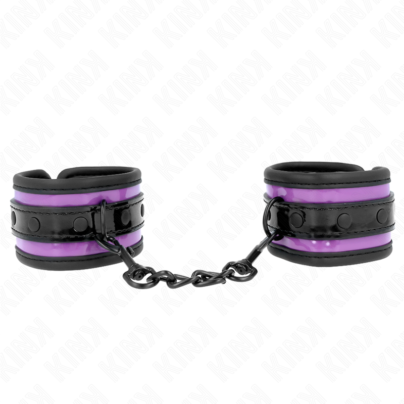 KINK - PUNHOS DE NEOPRENE ROXO CLARO AJUSTÁVEIS 21-28 CM X 5 CM - Imagem 2