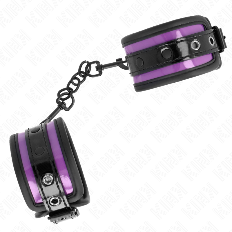 KINK - PUNHOS DE NEOPRENE ROXO CLARO AJUSTÁVEIS 21-28 CM X 5 CM - Imagem 3