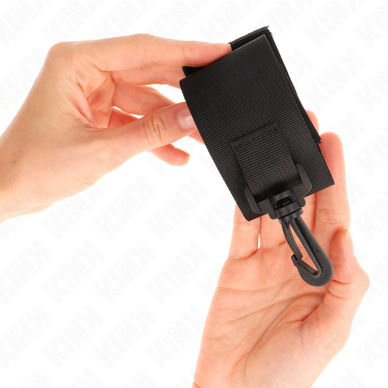 KINK - PUNHOS DE NYLON PRETO - Image 4