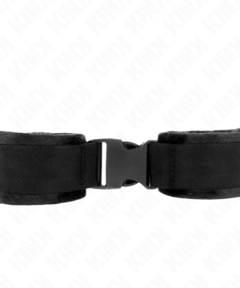 Visão alternativa de KINK - RETENÇÕES DE PULSO NYLON BIND HOOK&LOOP VERMELHO-PRETO MODELO 1 AJDUSTABLE 25-35 CM X 6 CM